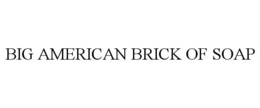 BIG AMERICAN BRICK OF SOAP trademark