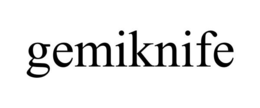 GEMIKNIFE trademark