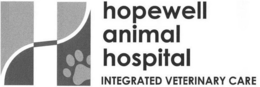 H HOPEWELL ANIMAL HOSPITAL INTEGRATED VETERINARY CARE trademark