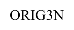 ORIG3N trademark