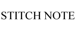 STITCH NOTE trademark