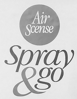 AIR SCENSE SPRAY & GO trademark