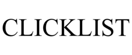 CLICKLIST trademark