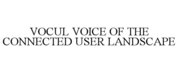 VOCUL VOICE OF THE CONNECTED USER LANDSCAPE trademark