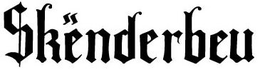SKËNDERBEU trademark