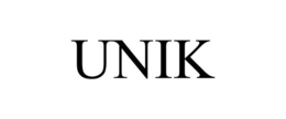 UNIK trademark