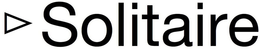 SOLITAIRE trademark