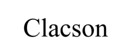 CLACSON trademark