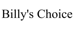 BILLY'S CHOICE trademark