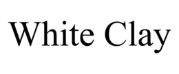 WHITE CLAY trademark