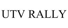 UTV RALLY trademark