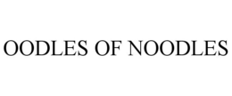 OODLES OF NOODLES trademark