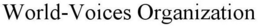 WORLD-VOICES ORGANIZATION trademark