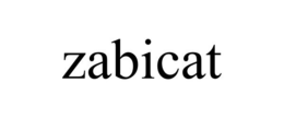 ZABICAT trademark