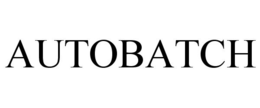 AUTOBATCH trademark