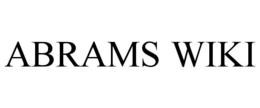 ABRAMS WIKI trademark