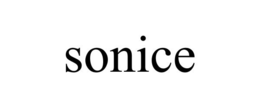 SONICE trademark