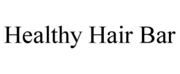 HEALTHY HAIR BAR trademark