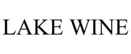 LAKE WINE trademark