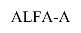 ALFA-A trademark