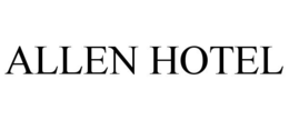 ALLEN HOTEL trademark