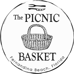 THE PICNIC BASKET FERNANDINA BEACH, FLORIDA trademark