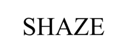 SHAZE trademark