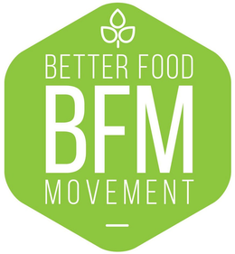 BETTER FOOD MOVEMENT BFM trademark