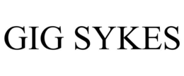 GIG SYKES trademark