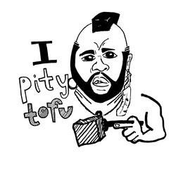 I PITY TOFU trademark