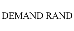 DEMAND RAND trademark