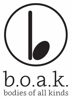 B B.O.A.K. BODIES OF ALL KINDS trademark
