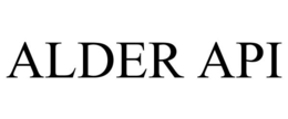 ALDER API trademark