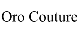ORO COUTURE trademark