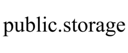 PUBLIC.STORAGE trademark