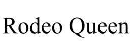 RODEO QUEEN trademark