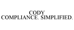 CODY COMPLIANCE. SIMPLIFIED. trademark