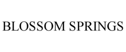 BLOSSOM SPRINGS trademark