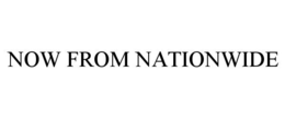 NOW FROM NATIONWIDE trademark