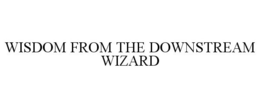 WISDOM FROM THE DOWNSTREAM WIZARD trademark