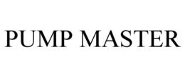 PUMP MASTER trademark