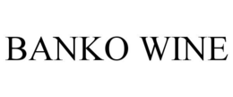 BANKO WINE trademark