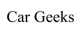 CAR GEEKS trademark