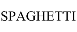 SPAGHETTI trademark