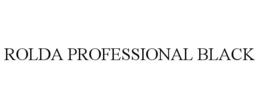 ROLDA PROFESSIONAL BLACK trademark