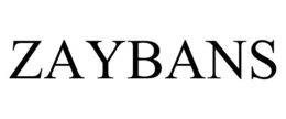 ZAYBANS trademark