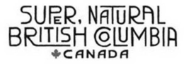 SUPER, NATURAL BRITISH COLUMBIA CANADA trademark
