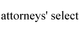 ATTORNEYS' SELECT trademark