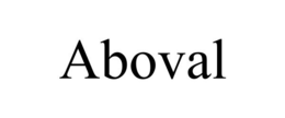 ABOVAL trademark