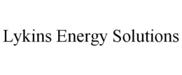 LYKINS ENERGY SOLUTIONS trademark